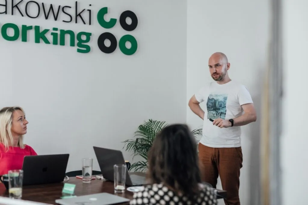 Fotografia biznesowa w biurze szkolenie